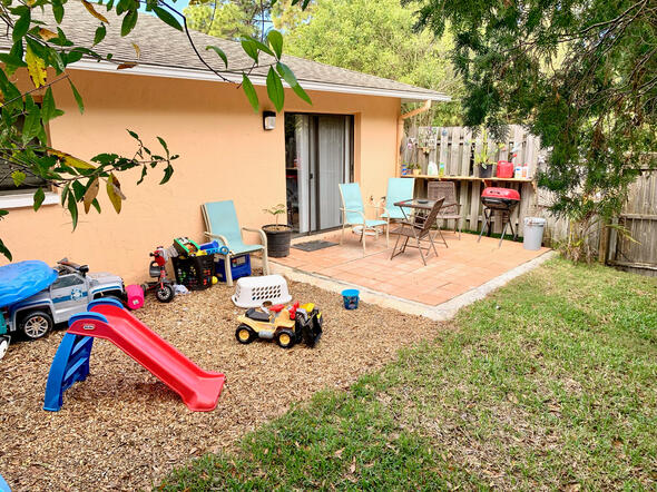 Rear Patio/Backyard